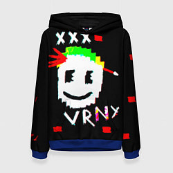 Толстовка-худи женская Белая Смерть, цвет: 3D-синий