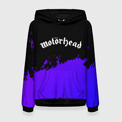 Женская толстовка Motorhead purple grunge