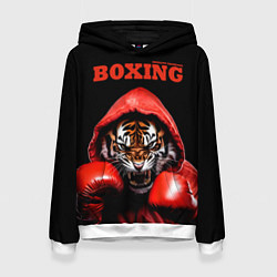 Женская толстовка Boxing tiger
