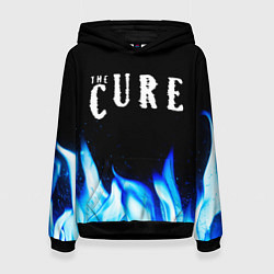 Женская толстовка The Cure blue fire