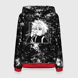 Женская толстовка Киллуа из аниме Hunter x hunter
