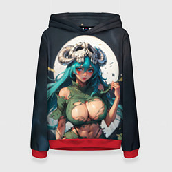 Толстовка-худи женская Нелл из Блича, цвет: 3D-красный