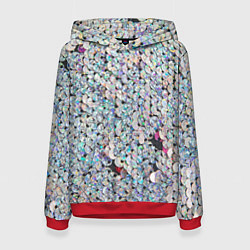 Женская толстовка Вся в пайетках