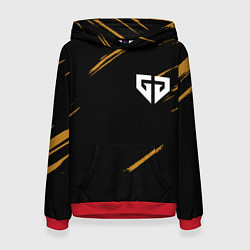 Толстовка-худи женская Gen G Esports, цвет: 3D-красный