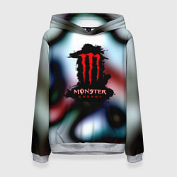 Толстовка-худи женская Monster Energy juce, цвет: 3D-меланж