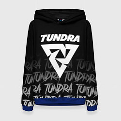 Толстовка-худи женская Tundra style, цвет: 3D-синий
