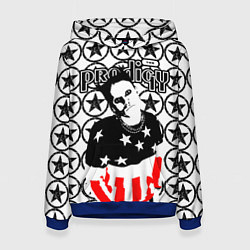 Толстовка-худи женская The Prodigy Keith Flint firestarter, цвет: 3D-синий