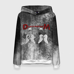 Толстовка-худи женская Depeche Mode - Memento Mori gothic, цвет: 3D-белый