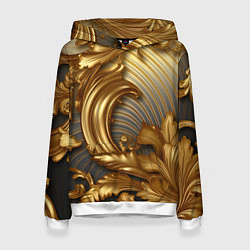 Женская толстовка Золотая текстура и абстракции