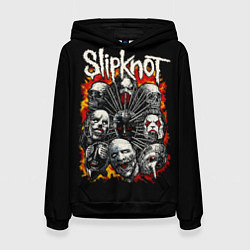 Женская толстовка Slipknot метал-группа