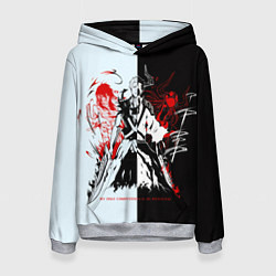 Толстовка-худи женская Ичиго Блич, цвет: 3D-меланж
