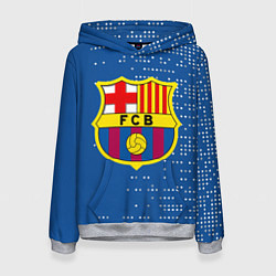 Женская толстовка Футбольный клуб Барселона - логотип крупный
