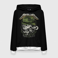 Женская толстовка Metallica - skull