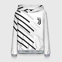 Толстовка-худи женская Juventus sport geometry, цвет: 3D-меланж