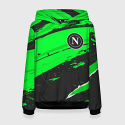 Толстовка-худи женская Napoli sport green, цвет: 3D-черный