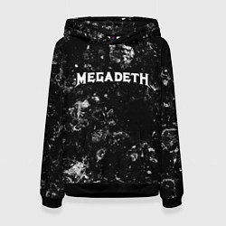 Женская толстовка Megadeth black ice