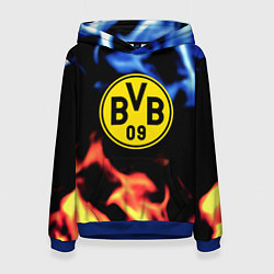 Женская толстовка Borussia fire storm steel
