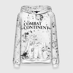 Толстовка-худи женская Combat Continent dirty ice, цвет: 3D-белый