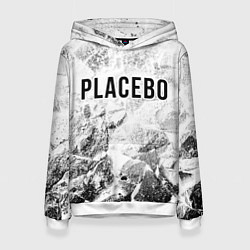 Женская толстовка Placebo white graphite