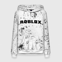 Толстовка-худи женская Roblox dirty ice, цвет: 3D-белый