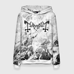 Толстовка-худи женская Mayhem white graphite, цвет: 3D-белый