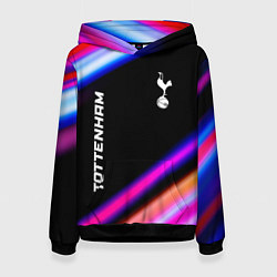 Толстовка-худи женская Tottenham speed game lights, цвет: 3D-черный