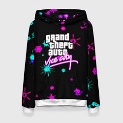 Женская толстовка GTA winter neon