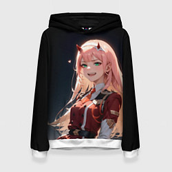 Женская толстовка Милый во франксе - zero two