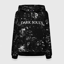 Толстовка-худи женская Dark Souls black ice, цвет: 3D-черный