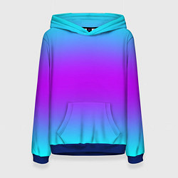 Женская толстовка Градиент текстура неоновая