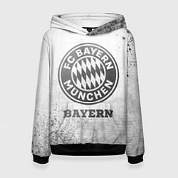 Толстовка-худи женская Bayern - white gradient, цвет: 3D-черный