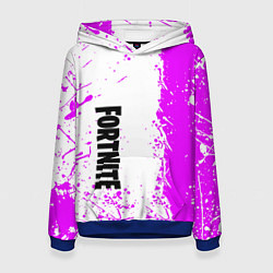 Толстовка-худи женская Fortnite pink color, цвет: 3D-синий