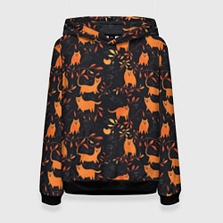 Женская толстовка Рыжие котики