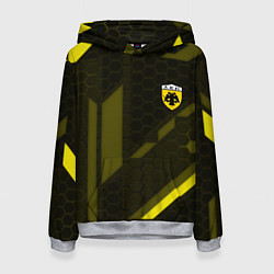 Толстовка-худи женская AEK fc geometry, цвет: 3D-меланж