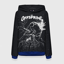 Толстовка-худи женская The offspring Supercharged, цвет: 3D-синий