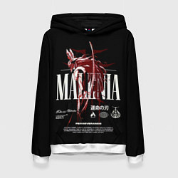 Толстовка-худи женская Прекрасная Маления - Elden Ring, цвет: 3D-белый