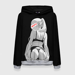 Толстовка-худи женская Frieren sexy - Sousou no frieren, цвет: 3D-меланж