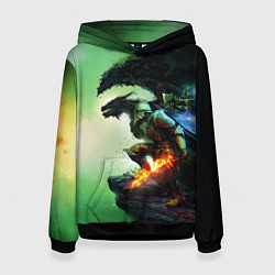 Толстовка-худи женская Inquisition Dragon Age, цвет: 3D-черный