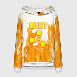 Женская толстовка Rust flame