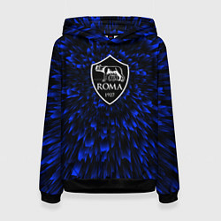 Толстовка-худи женская Roma blue energy, цвет: 3D-черный