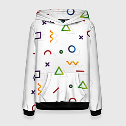 Женская толстовка Геометрический хаос