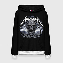 Женская толстовка Metallica - horned skull