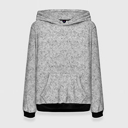 Женская толстовка Текстура в тонкую полоску серый