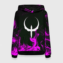 Женская толстовка Quake fire neon