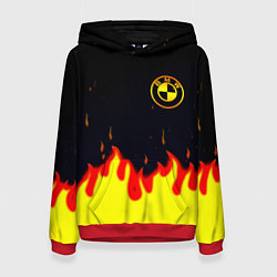 Женская толстовка BMW огненный