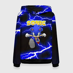 Женская толстовка Sonic storm electro
