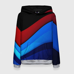 Толстовка-худи женская Multicoloured, цвет: 3D-меланж