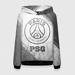 Женская толстовка PSG - white gradient