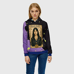 Толстовка-худи женская Билли Айлиш в стиле Таро, цвет: 3D-синий — фото 2