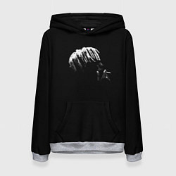 Толстовка-худи женская Xxxtentacion dark, цвет: 3D-меланж